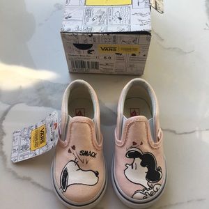 Vans shoes, Peanuts Ed. Toddler size 5- NEVER WORN